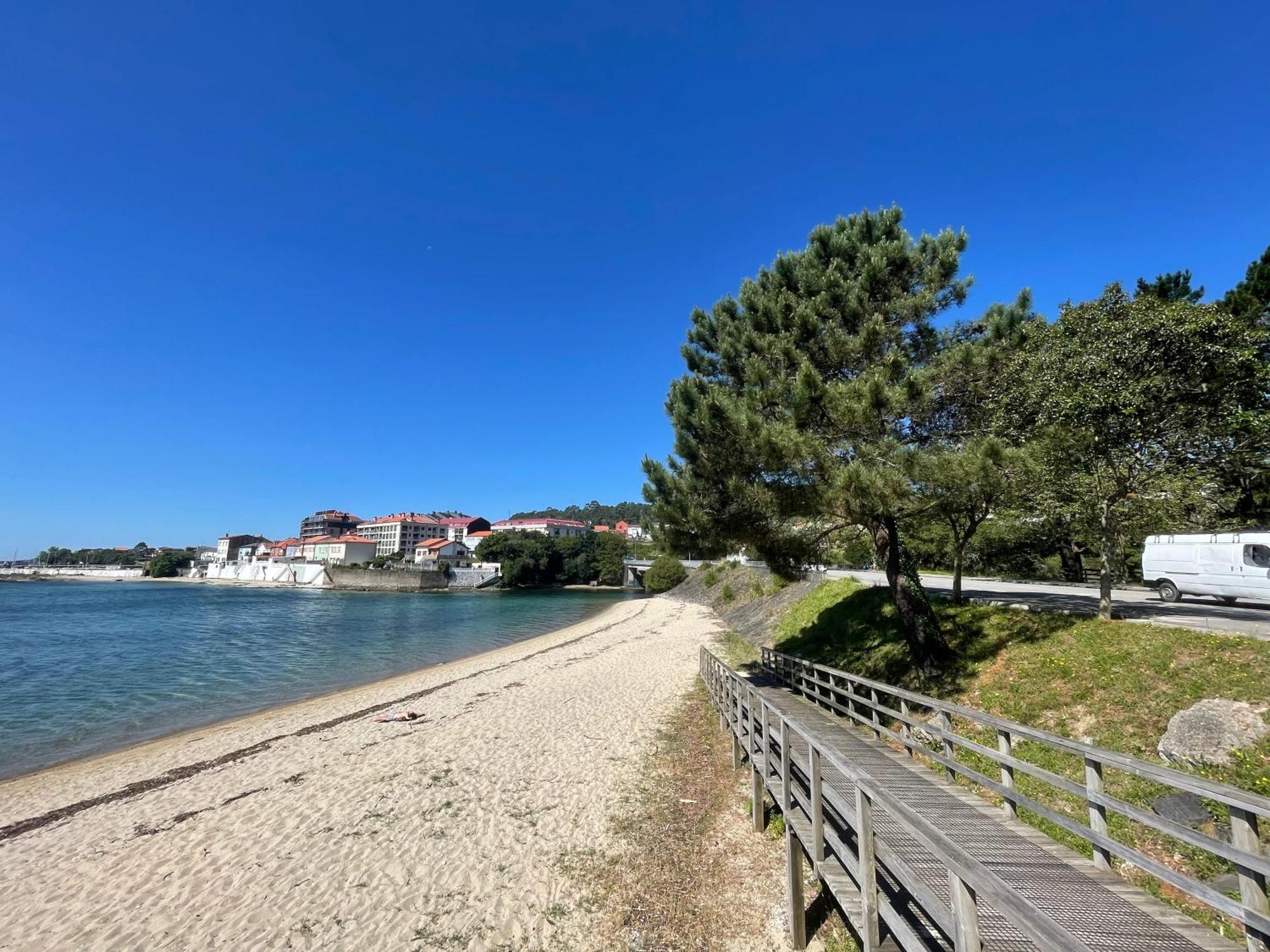 Ferienwohnung Piso Cerca De La Playa En Escarabote,Boiro Exterior foto
